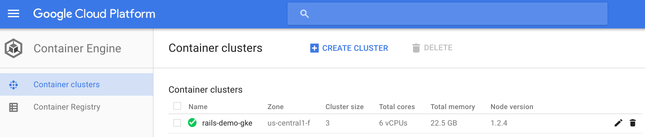 Google Container Engine